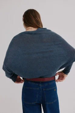 Nica. Jersey escote asimétrico