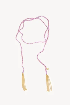 Nicole.Collar largo cadena trenzada