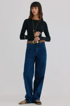 Nidia. Top con detalle de ondas