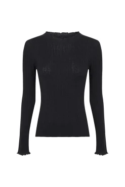 Nidia. Top con detalle de ondas