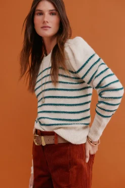 Ninnette. Jersey a rayas