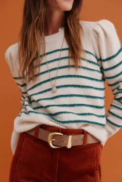 Ninnette. Jersey a rayas