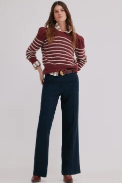 Ninnette. Jersey a rayas