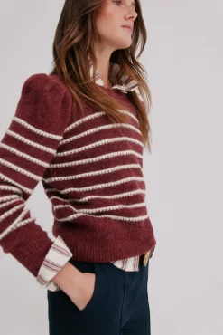 Ninnette. Jersey a rayas