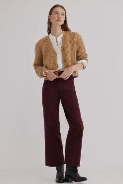 Nérida. Chaqueta de tricot