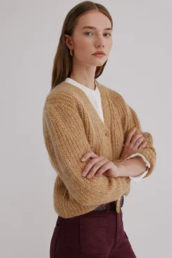 Nérida. Chaqueta de tricot