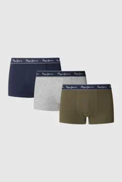 Pack 3 boxer liso con logo