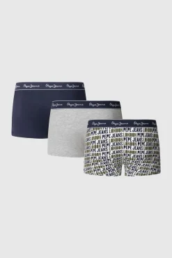 Pack 3 boxer liso y estampado