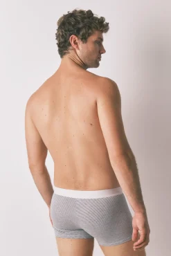 Pack 2 boxers rayas azul