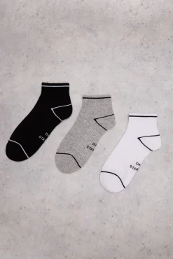 Pack 3 calcetines cortos técnicos