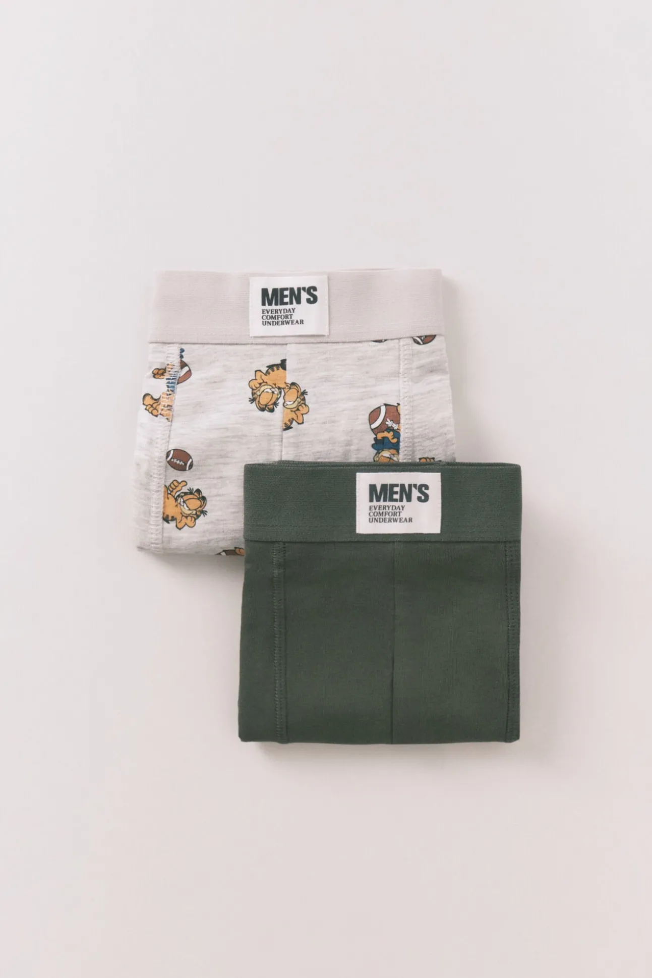 Pack 2 calzoncillos bóxer algodón Garfield