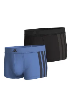 Pack de 2 bóxers elásticos Active Flex Cotton 3 Stripes