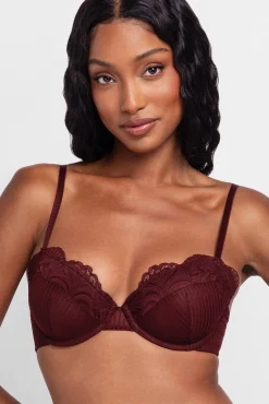 Pack de dos piezas Emersyn Sujetador demi acolchado