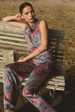 Paloma. Pantalones estampados