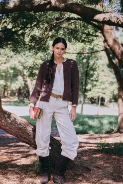 Pamela. Pantalón wide leg