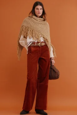 Pamela. Pantalón wide leg