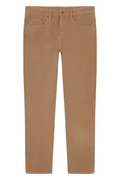 Pantalón 5 bolsillos color slim fit