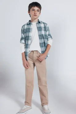 Pantalón 5 bolsillos slim fit niño