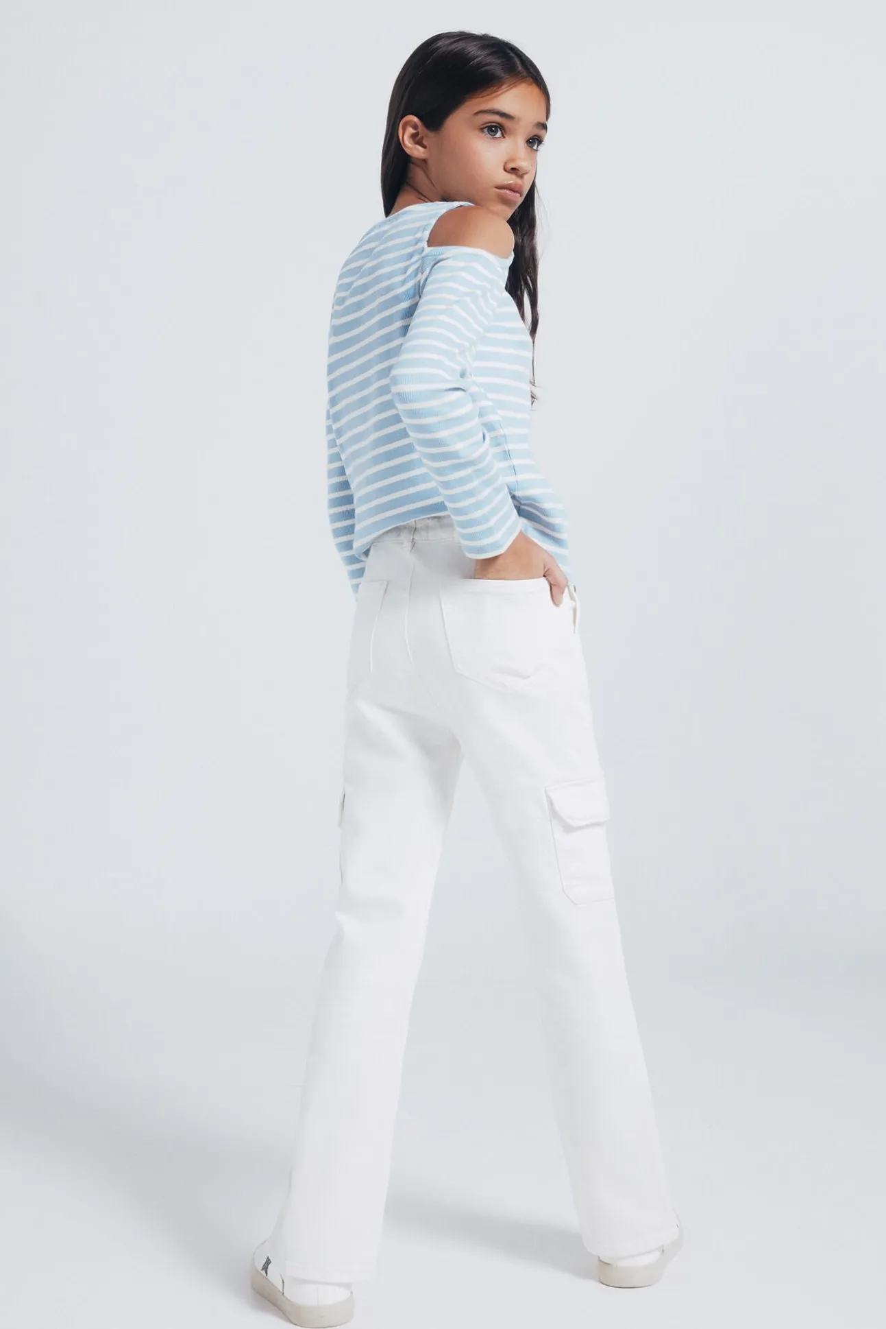 Pantalón cargo niña