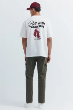 Pantalón cargo slim fit