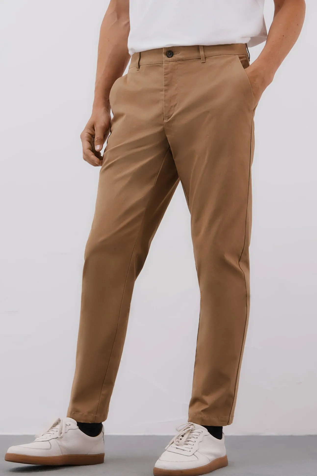 Pantalón chino confort regular fit