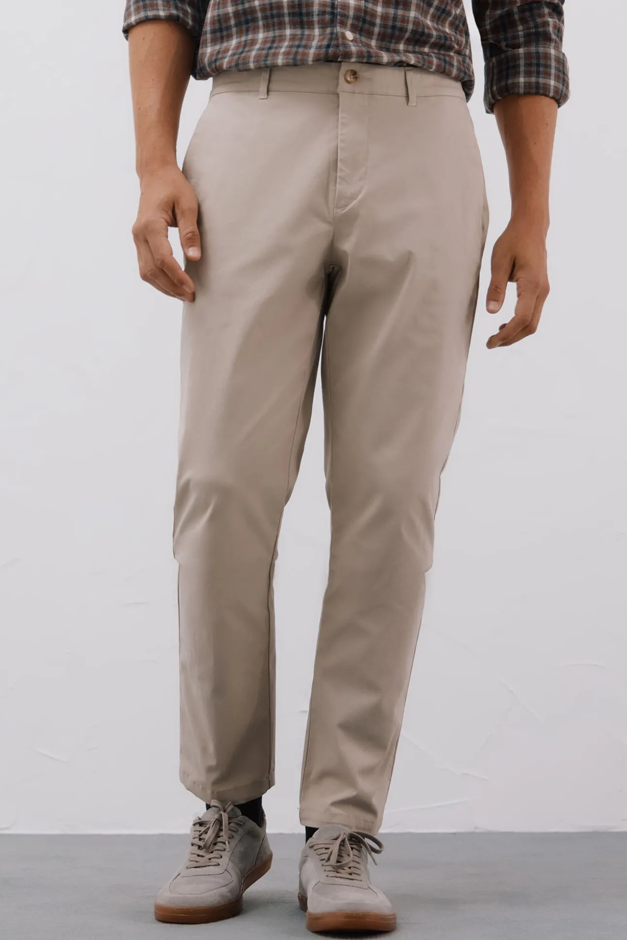 Pantalón chino confort regular fit