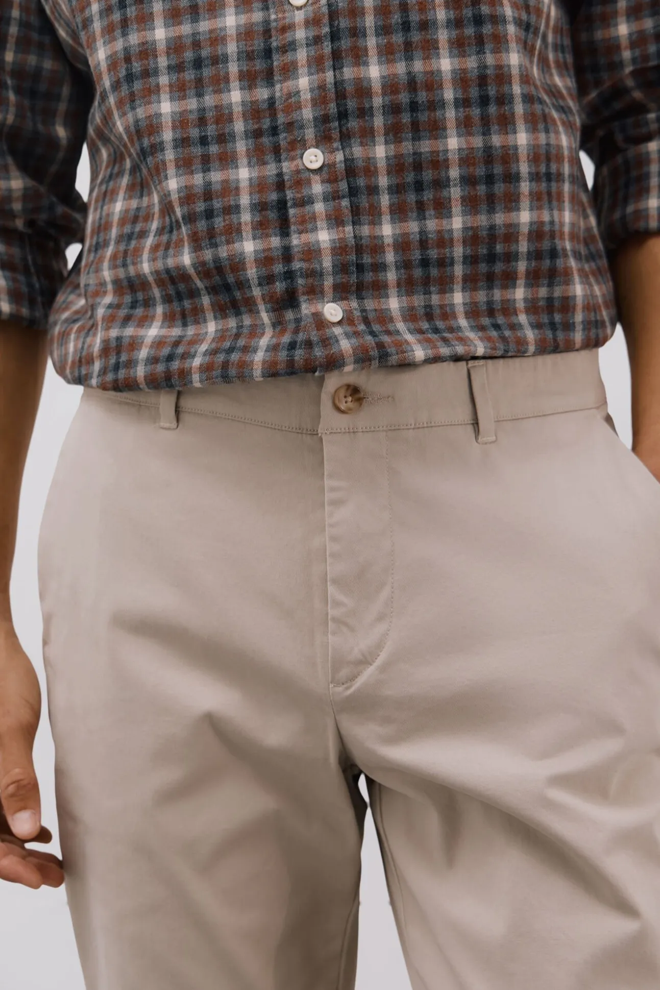 Pantalón chino confort regular fit