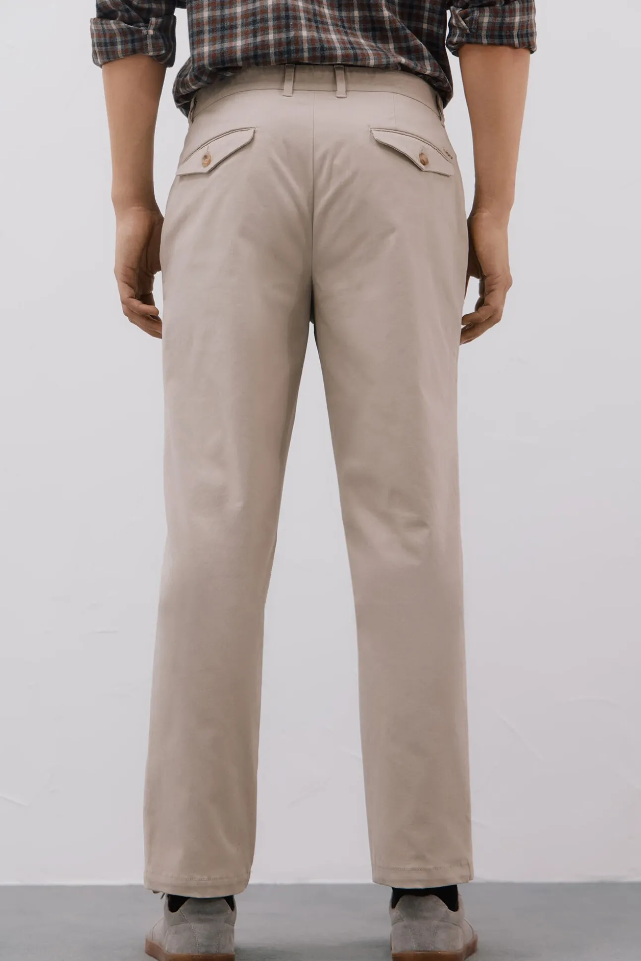 Pantalón chino confort regular fit