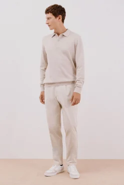 Pantalón chino confort tapered fit