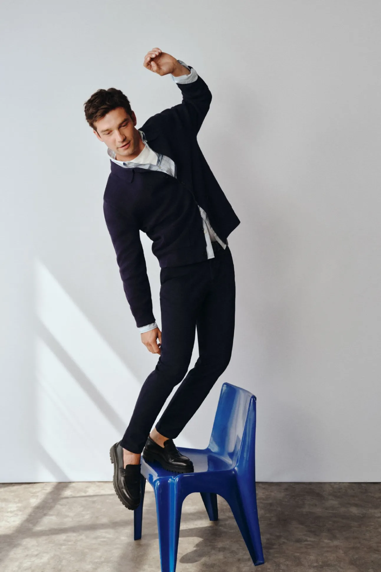 Pantalón chino confort tapered fit