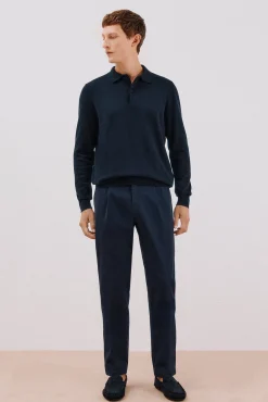 Pantalón chino confort tapered fit