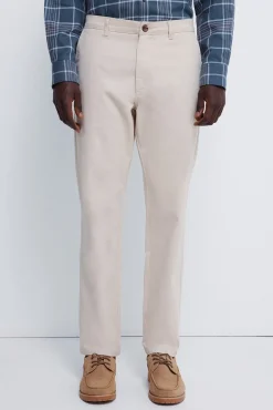 Pantalón chino dobby comfort fit