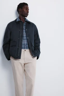 Pantalón chino dobby comfort fit