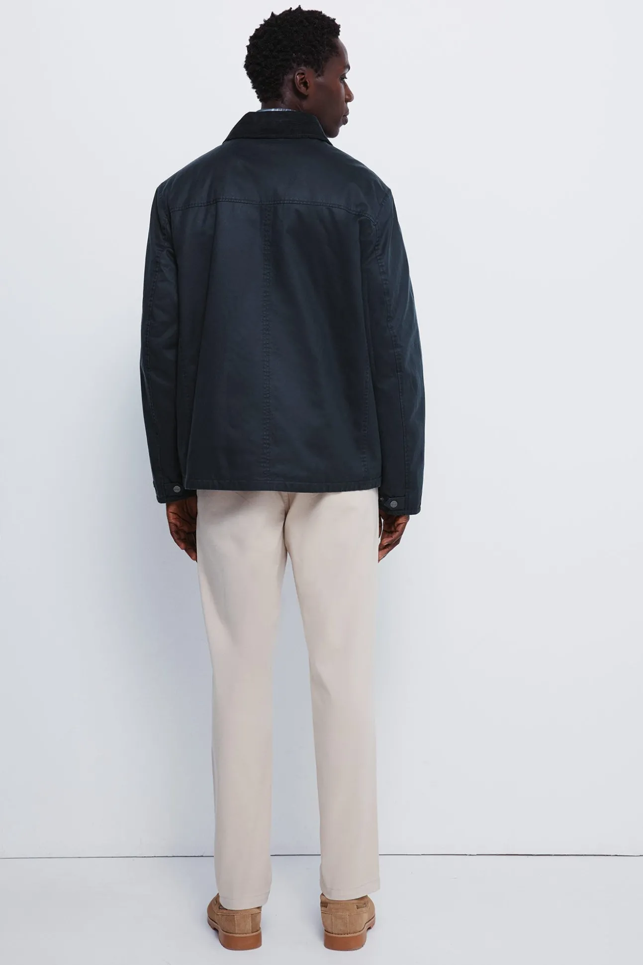 Pantalón chino dobby comfort fit