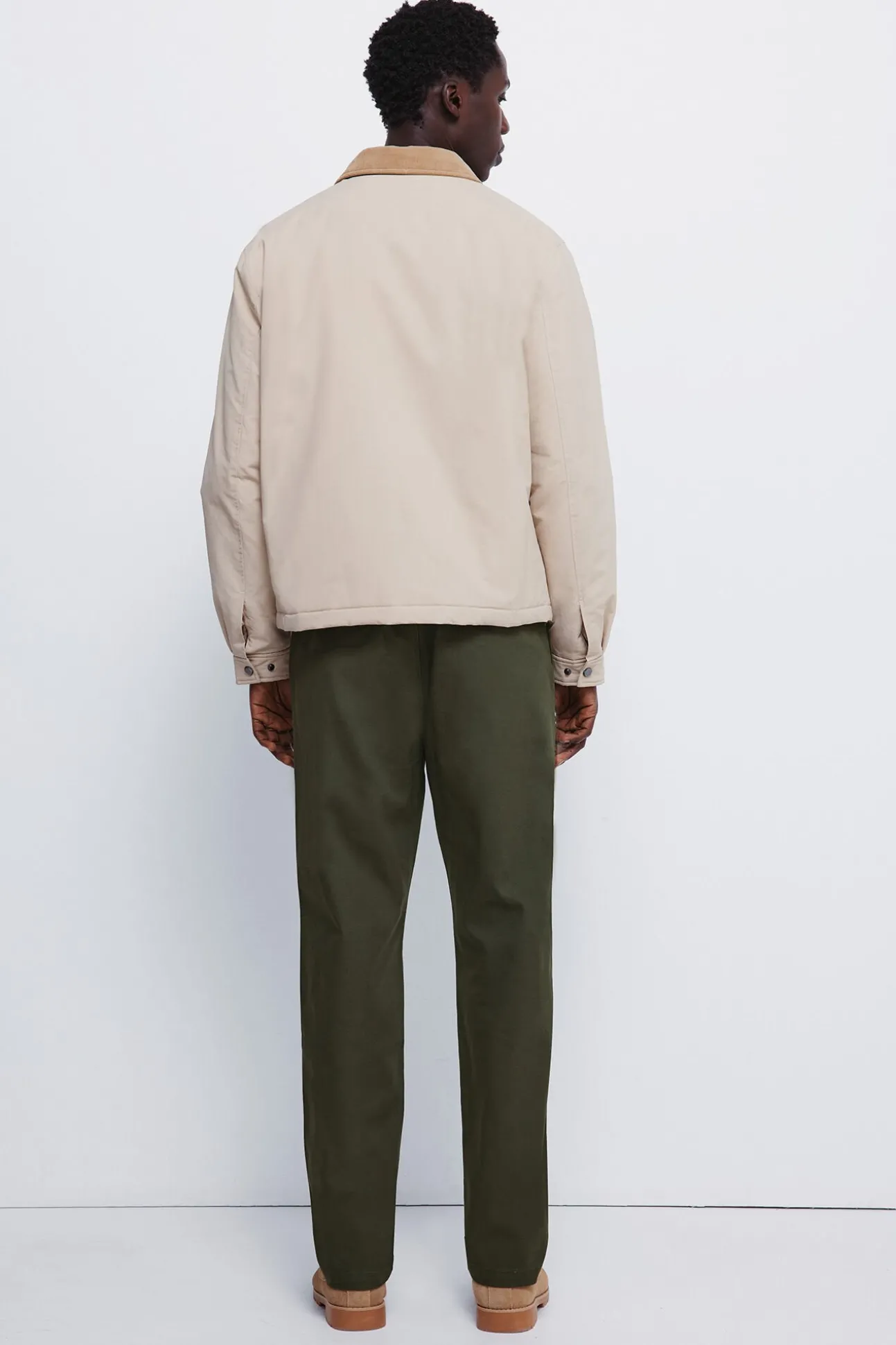 Pantalón chino dobby comfort fit