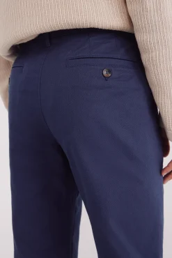 Pantalón chino microestampado slim fit