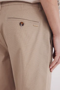 Pantalón chino microestampado slim fit