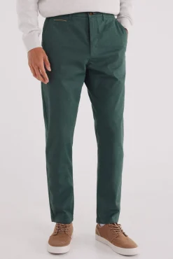 Pantalón chino microestampado slim fit