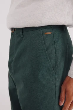 Pantalón chino microestampado slim fit
