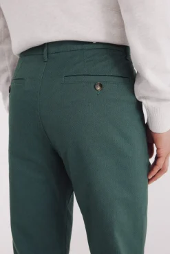Pantalón chino microestampado slim fit