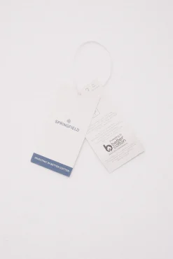 Pantalón chino microestampado slim fit