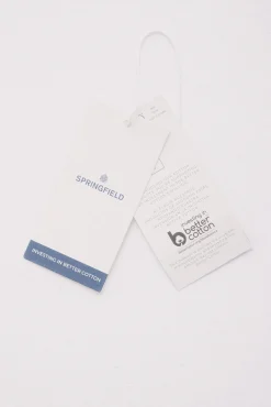 Pantalón chino microestampado slim fit