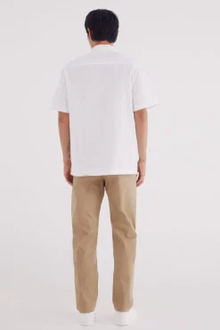 Pantalón chino microestampado slim fit