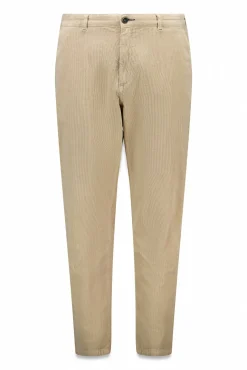 Pantalón chino pana lavada comfort slim fit