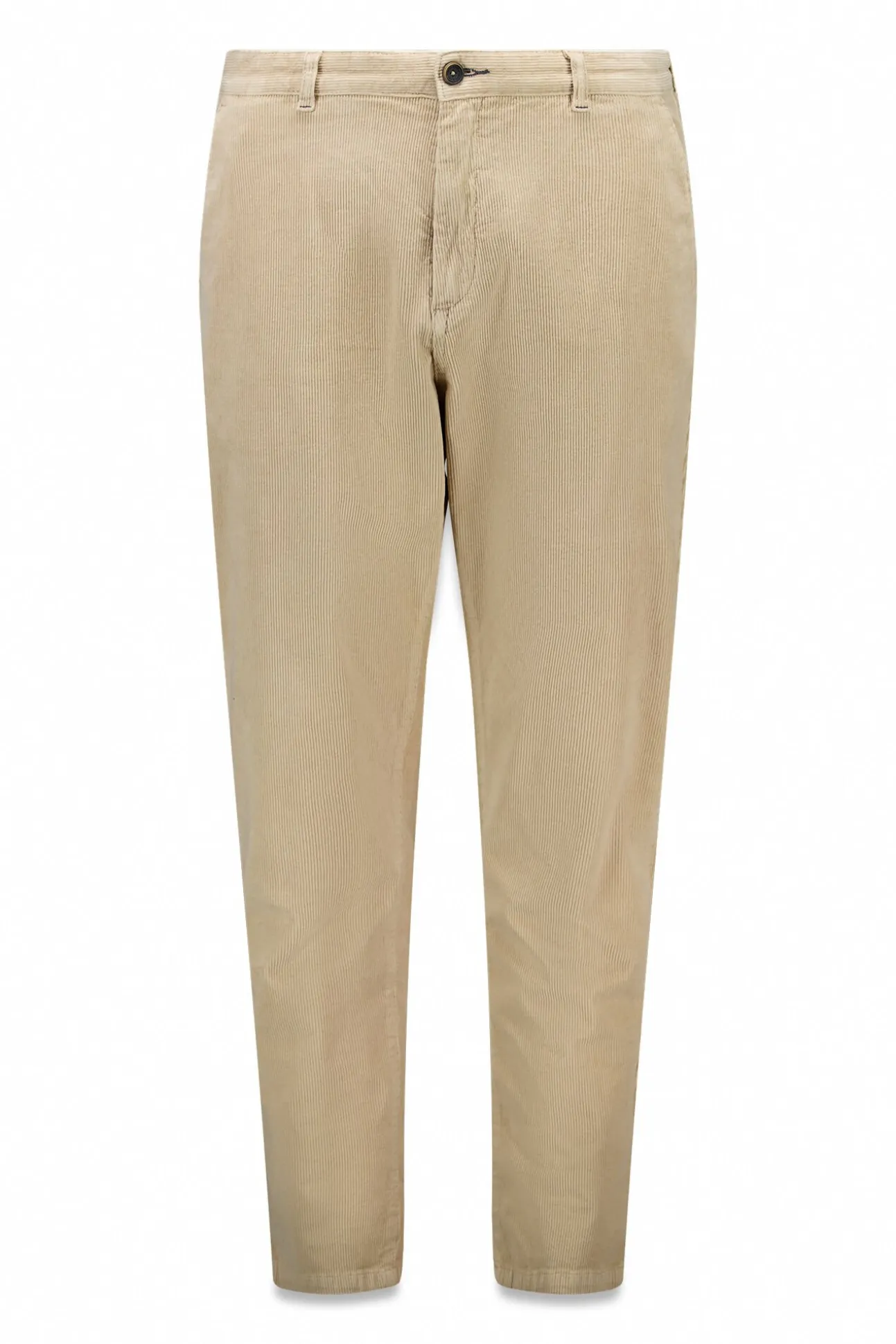 Pantalón chino pana lavada comfort slim fit