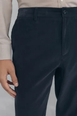 Pantalón chino pana ligera slim fit