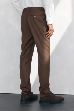 Pantalón chino pinzas regular fit