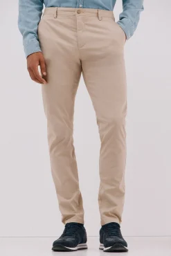 Pantalón chino print slim