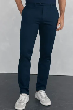 Pantalón chino print slim
