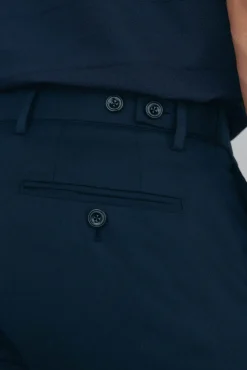 Pantalón chino print slim